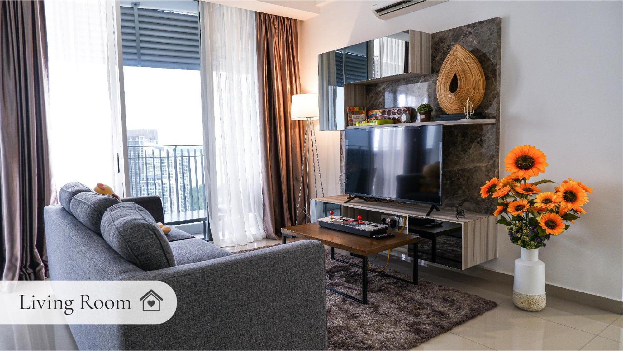 Hostahome Suites At Encorp Marina, Mins To Legoland Malaysia نوساجايا الغرفة الصورة