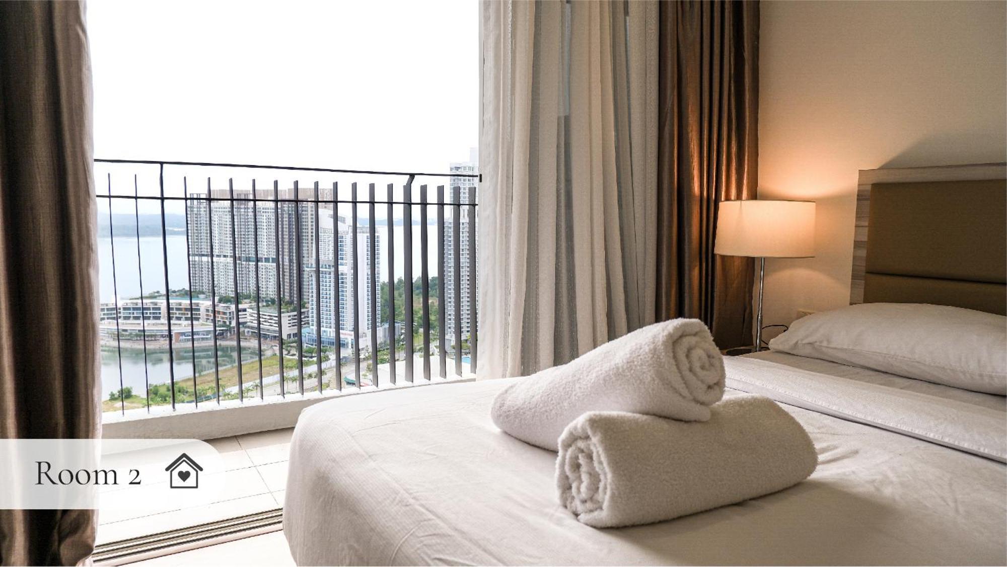 Hostahome Suites At Encorp Marina, Mins To Legoland Malaysia نوساجايا الغرفة الصورة