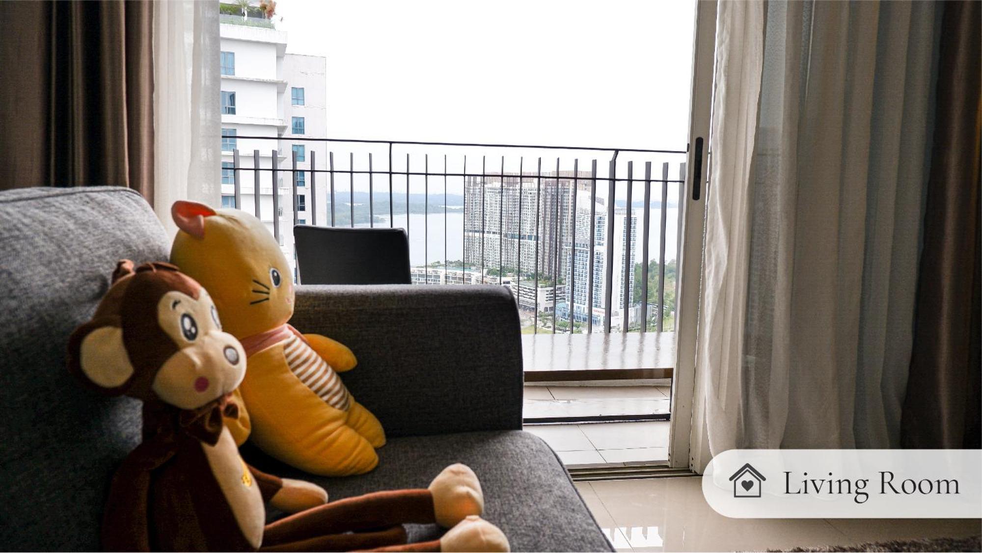 Hostahome Suites At Encorp Marina, Mins To Legoland Malaysia نوساجايا الغرفة الصورة